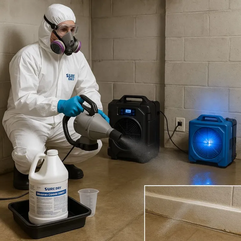 Sanitization and Odor Removal process in Yorktown, IN
